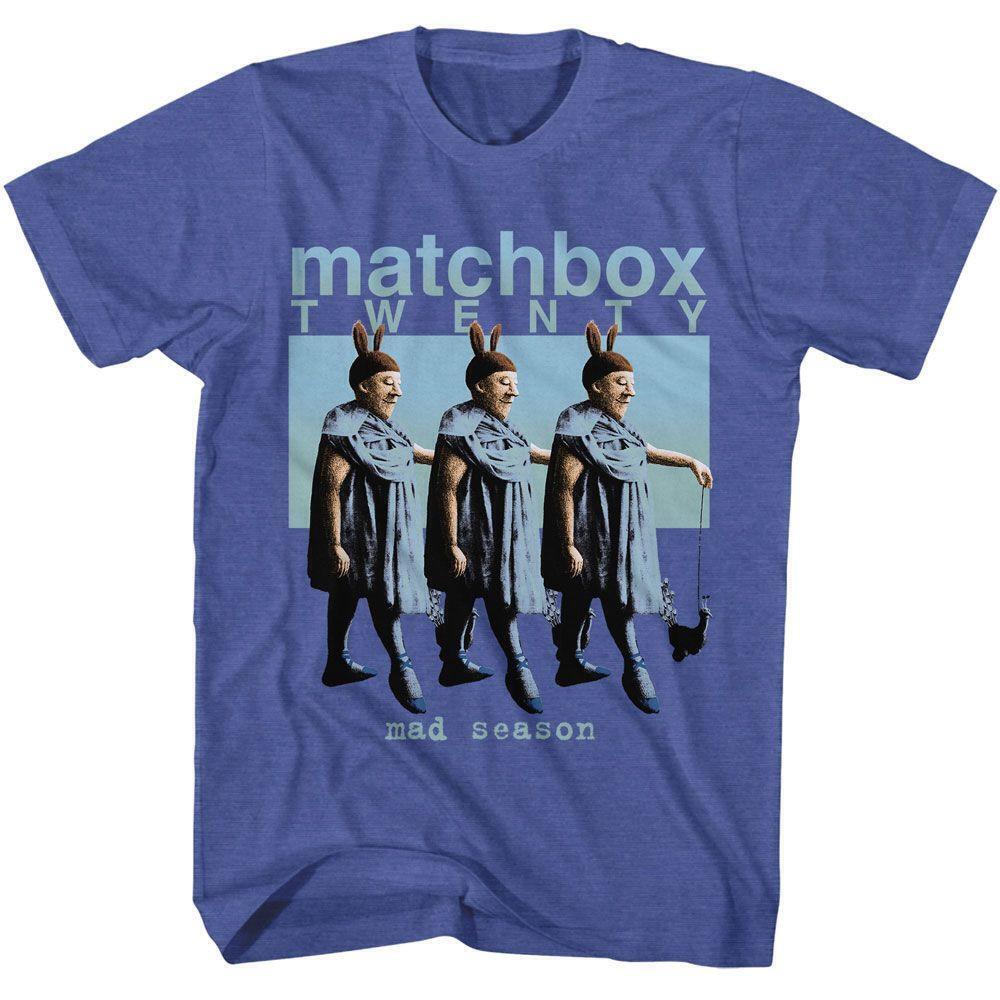 Matchbox Twenty Mad Season Royal Heather T Shirt